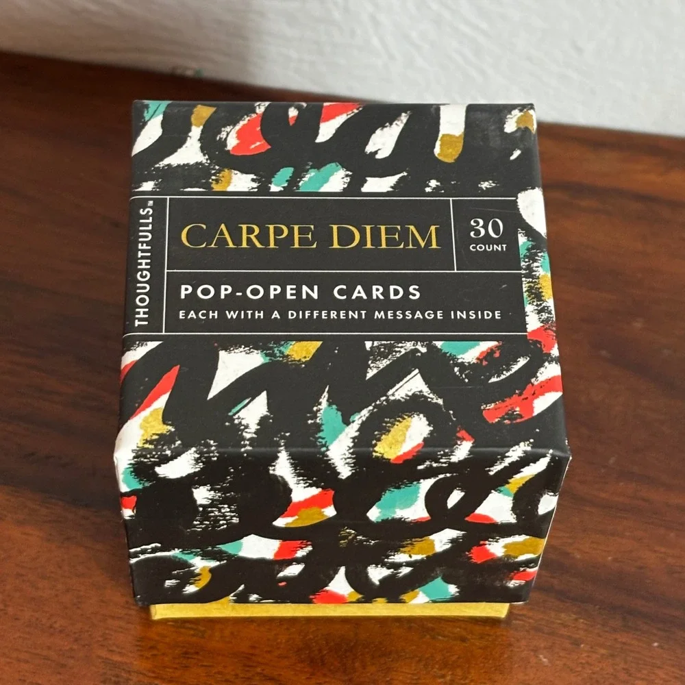Compendium ThoughtFulls Carpe Diem Pop-Open Cards 30 Count Inspirational Quotes‎